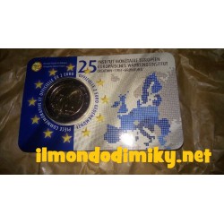 Belgio 2019 - 2€ 25º Anniversario dell'Istituto Monetario Europeo - Versione Francese
