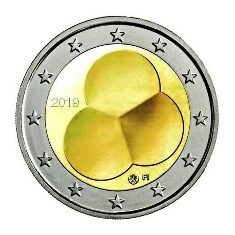 Finlandia 2019 - 2€ 100º An. della Costituzione della Finlandia