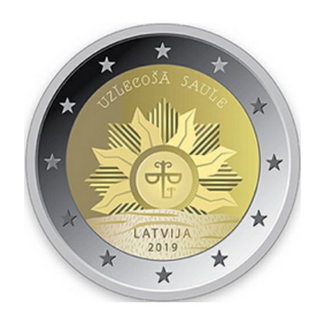 Lettonia 2019 - 2€ Stemma della Lettonia
