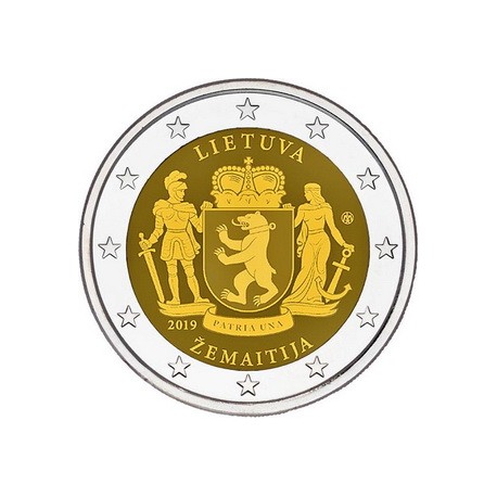 Lituania 2019 - 2€ Samogizia (serie Regioni della Lituania)
