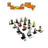 Serie completa Lego minifigures 16