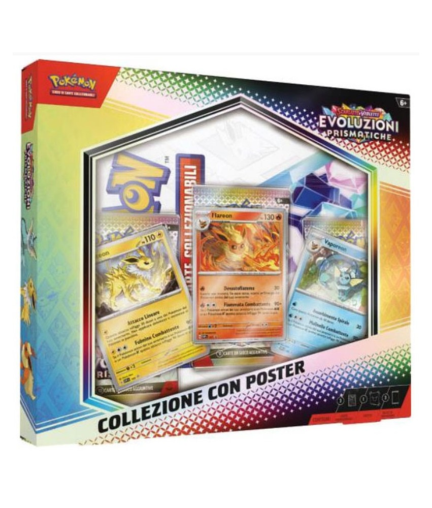 SV8.5 Collezione con Poster Evoluzioni Prismatiche Pokemon(IT)