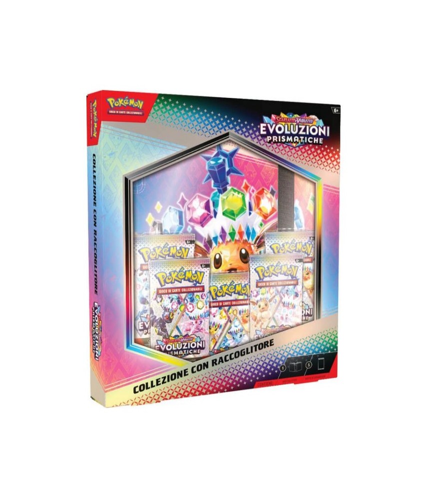 SV8.5 Collezione con Raccoglitore Evoluzioni Prismatiche Pokemon(IT)