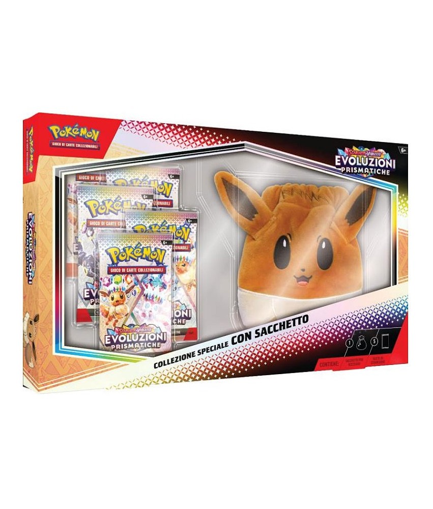 SV8.5 Eevee Collezione con Sacchetto Evoluzioni Prismatiche Pokemon(IT)