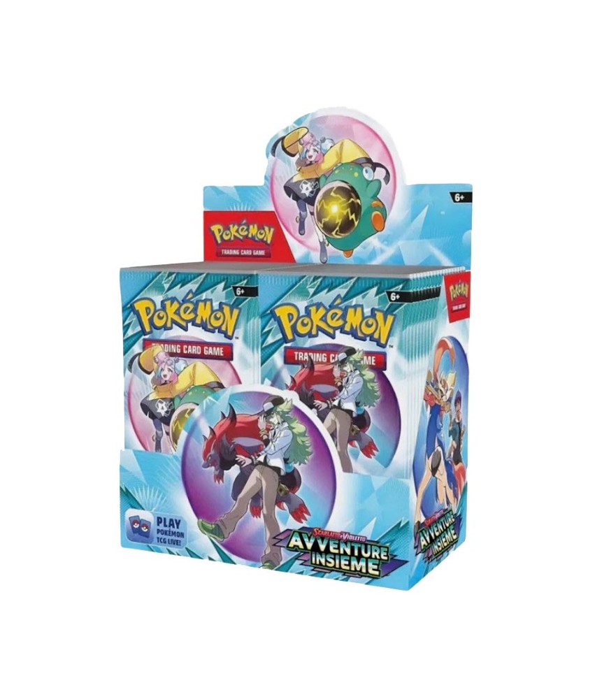 Pokemon Avventure Insieme - Scarlatto e Violetto box 36 buste - ITA