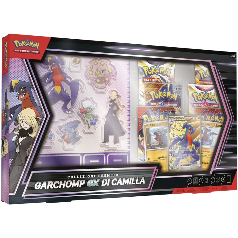 Collezione Premium Garchomp Ex di Camilla Pokémon - ITA
