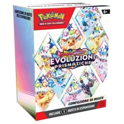 SV8.5 Bundle 6 buste Evoluzioni Prismatiche Pokemon - ITA