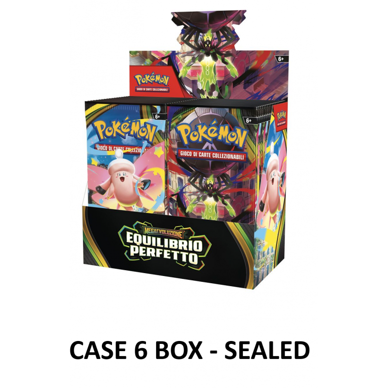 M3 Megaevoluzione Equilibrio Perfetto CASE da 6 box - ITA