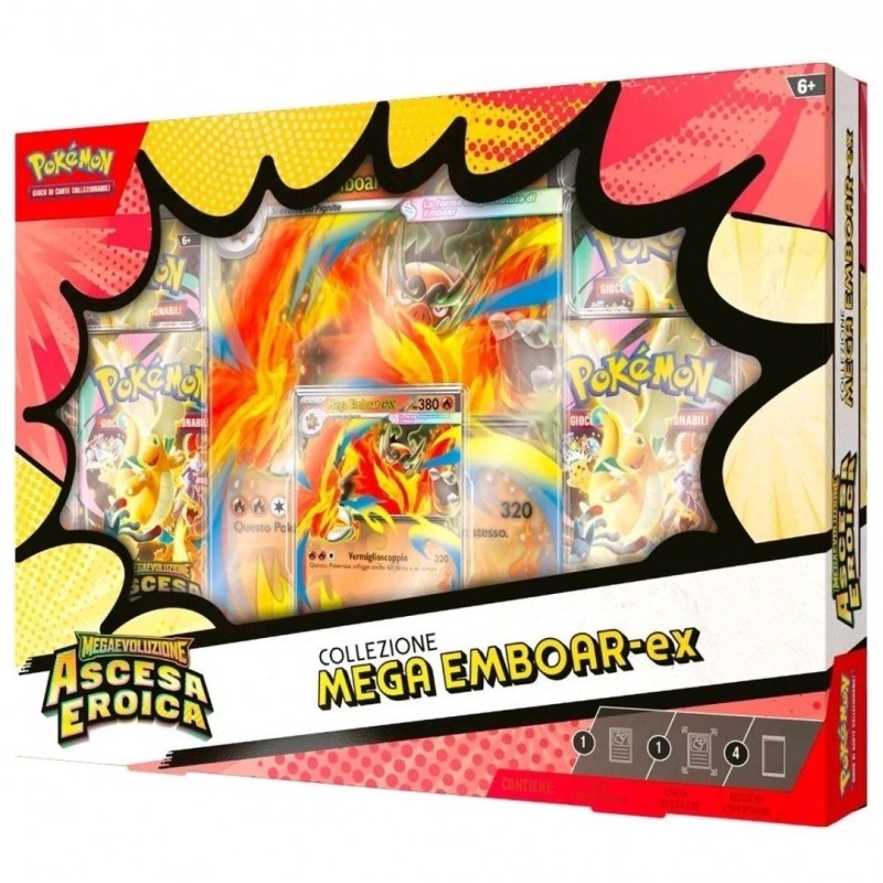Collezione Mega Emboar-ex Ascesa Eroica - ITA